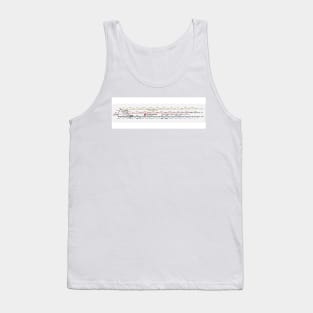 Circumvesuviana in car train map Tank Top